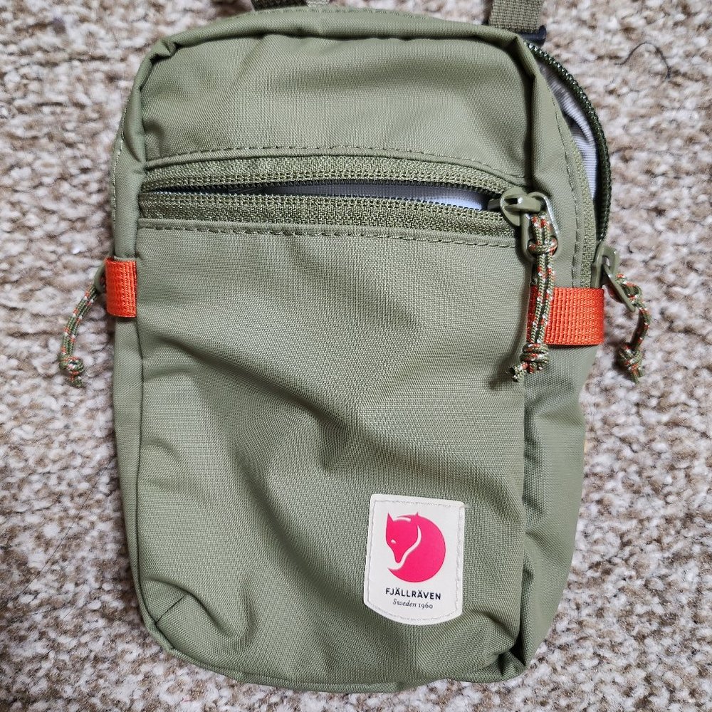 Fjallraven High Coast Pocket, Crossbody Bag, Green